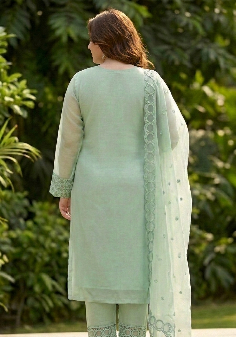 Exclusive Embroidered Georgette Salwar Kameez Gorgeous