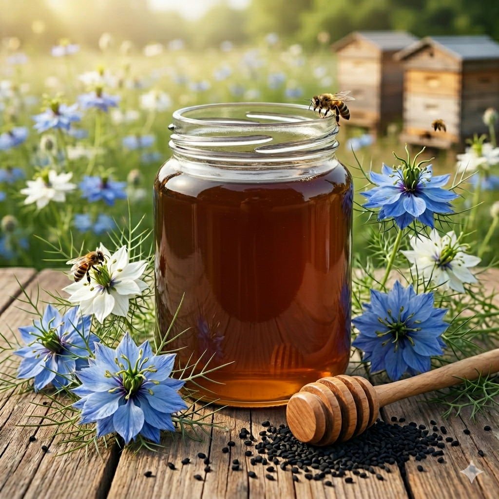 Premium Black Seed Flower Honey